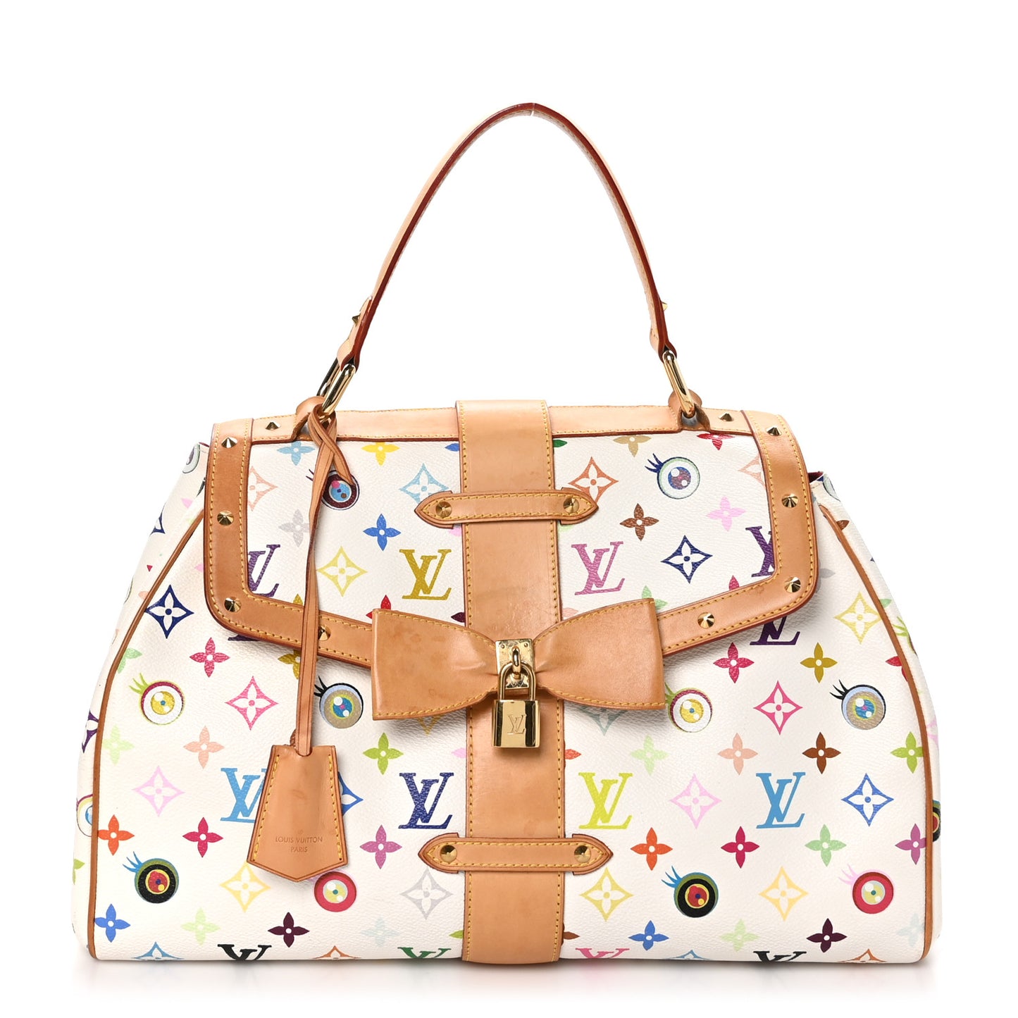 Monogram Multicolor Murakami Eye Love You White