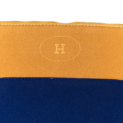 Hermes Toile Trousse De Voyage Cosmetic Case 7 of 8
