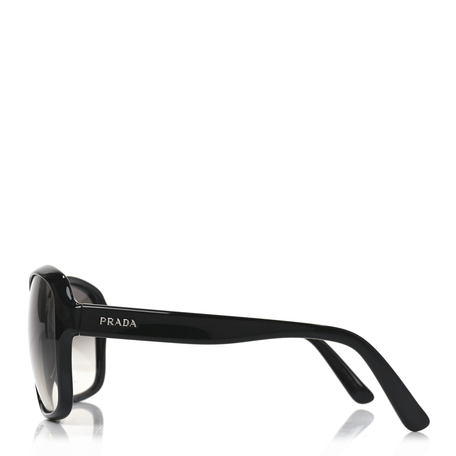 Prada Square Sunglasses SPR 18Q Black 1804673 – FASHIONPHILE