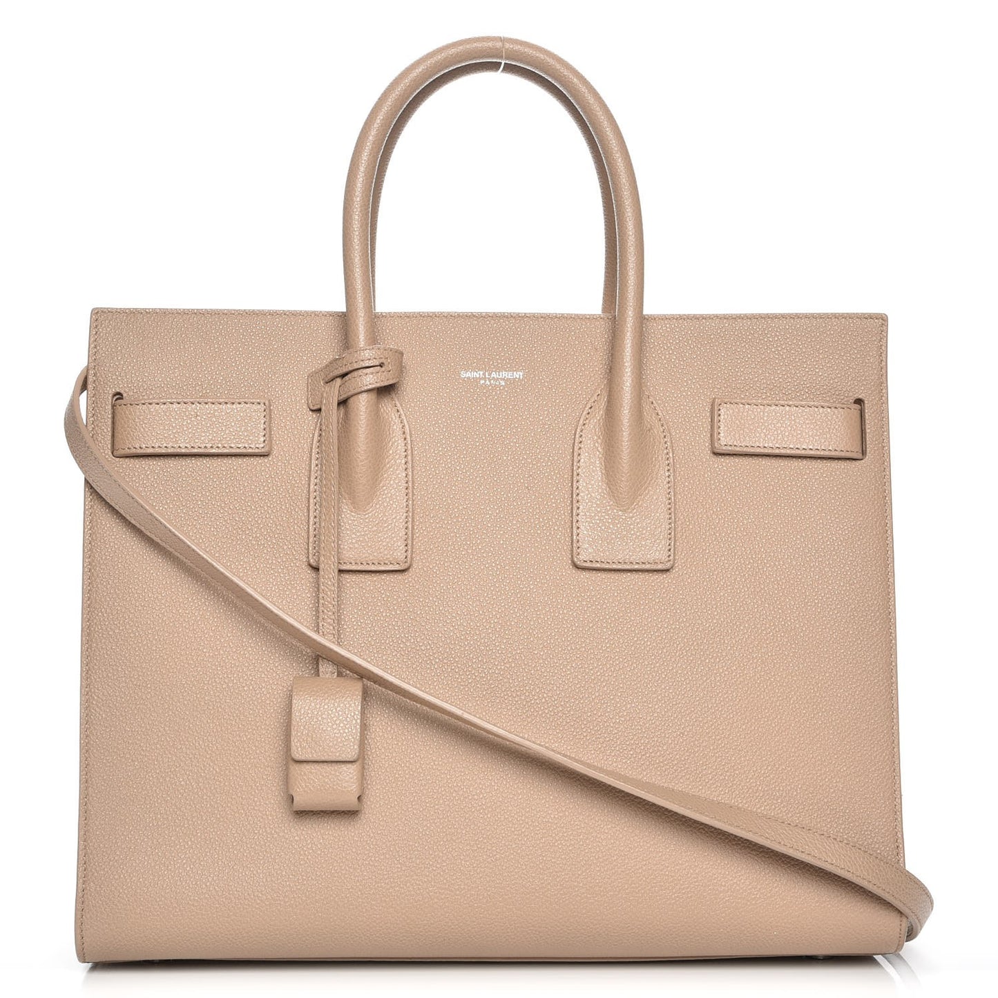 Grained Calfskin Small Sac De Jour Nude Powder