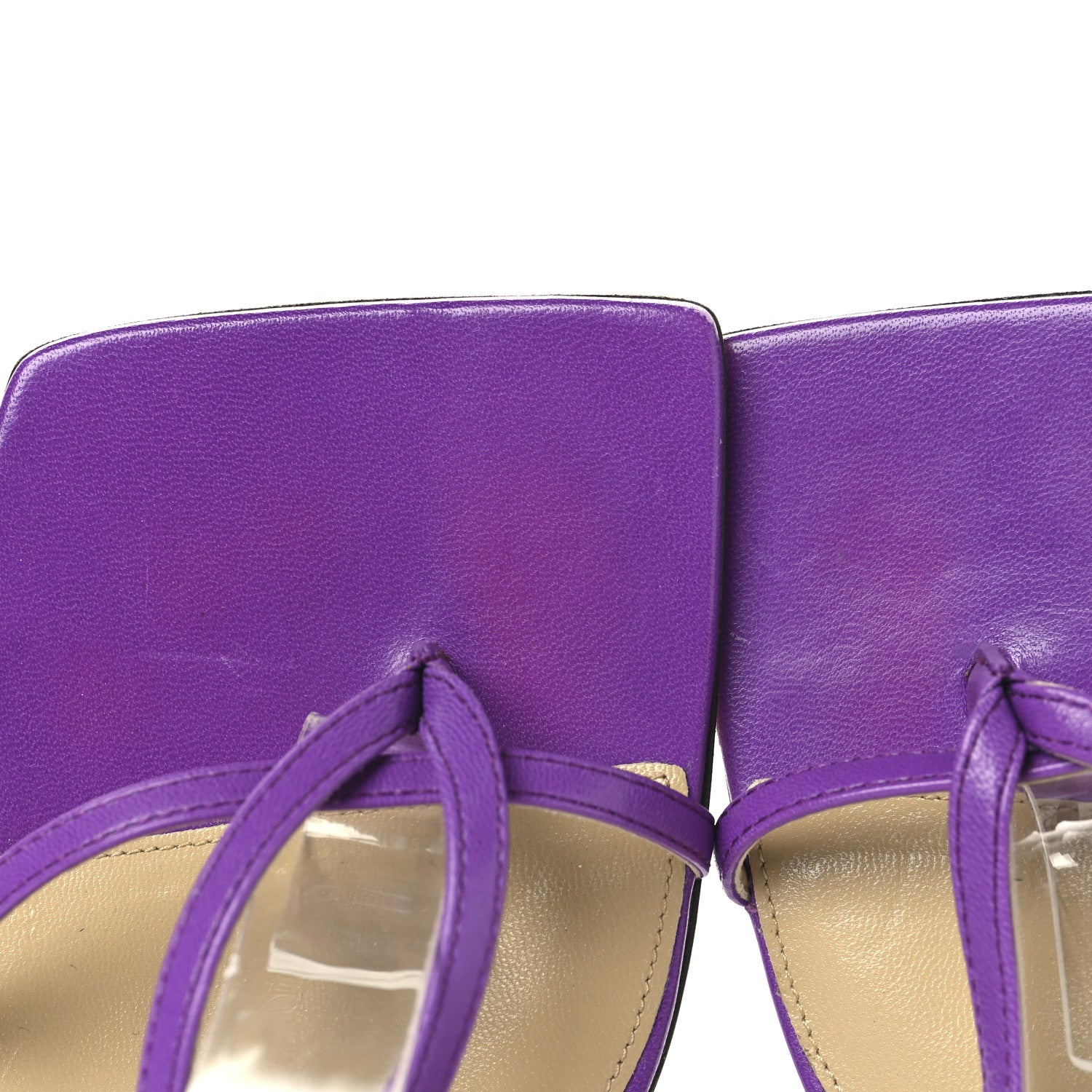 Bottega Veneta Lambskin Studded Stretch Multi Strap 90mm Sandals 39 Clematis 39 Clematis 11 of 11