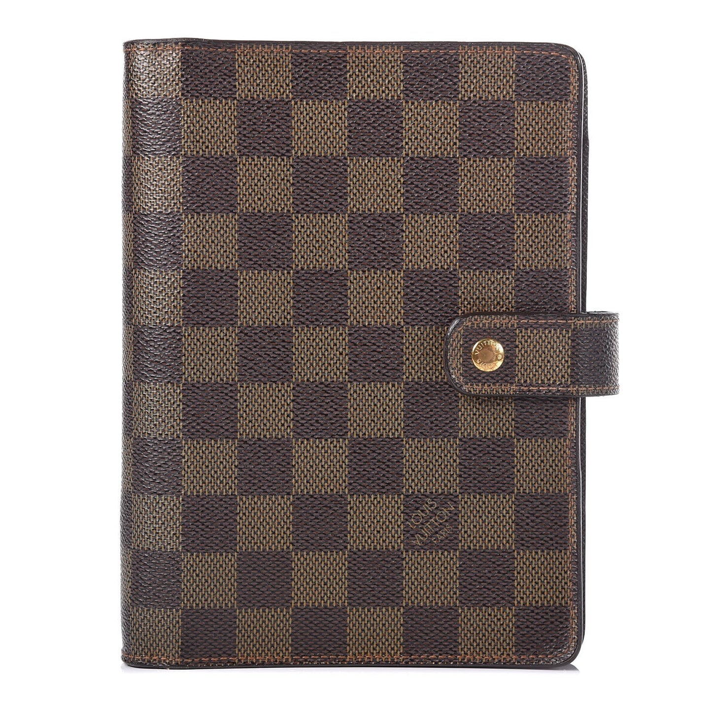 Damier Ebene Medium Ring Agenda Cover