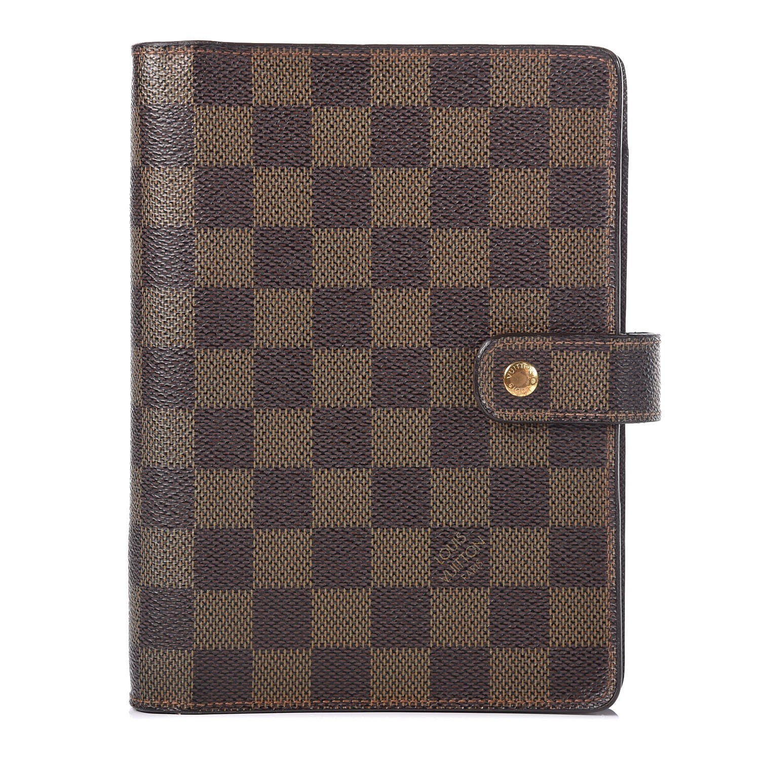 Louis Vuitton Damier Ebene Medium Ring Agenda Cover 1 of 8
