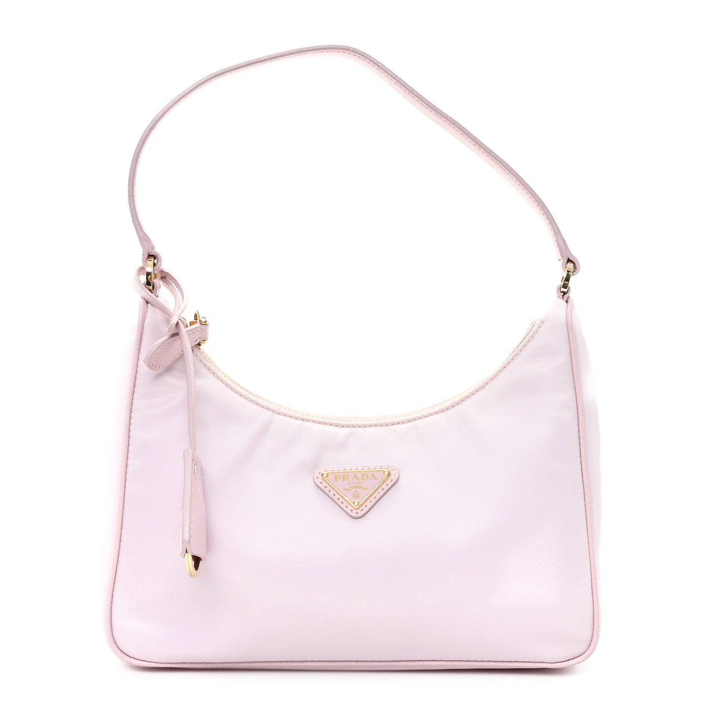 Re-Nylon Saffiano Mini Re-Edition 2005 Bag Alabastro