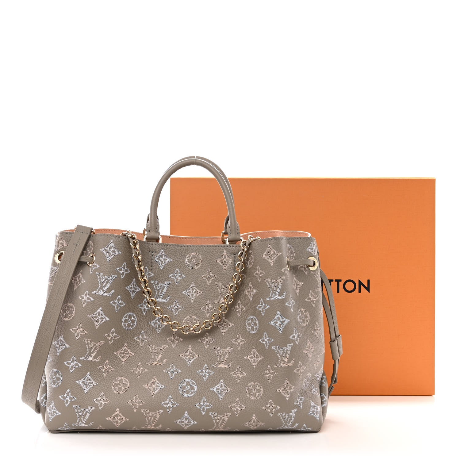 Louis Vuitton Mahina Flight Mode Bella Tote Grey 12 of 12