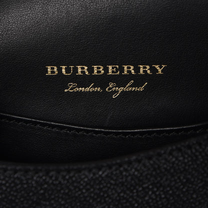 Burberry Soft Grain Calfskin Mini Buckle Phone Bag Black 6 of 6