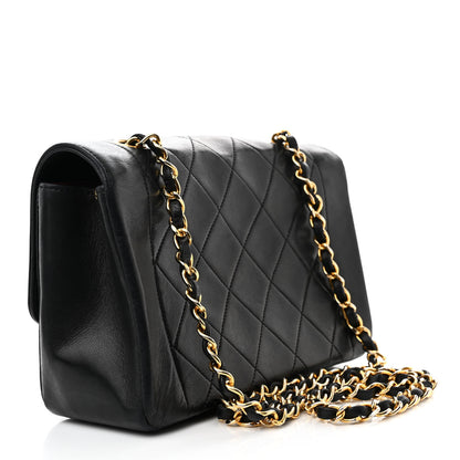 Chanel Lambskin Quilted Small Single Flap Black 3 of 12