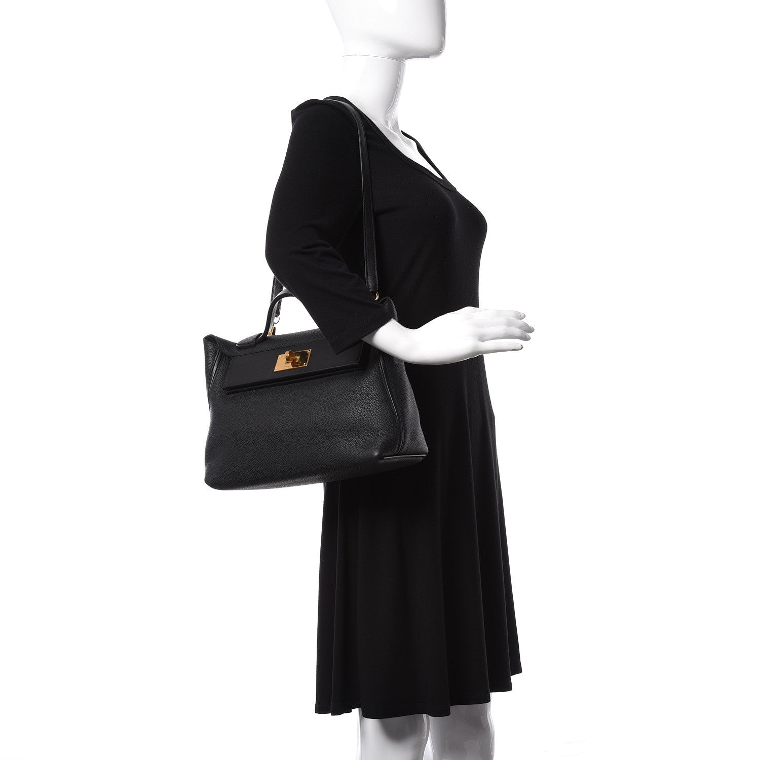 Hermes Taurillon Maurice Swift 24/24 29 Black 2 of 10