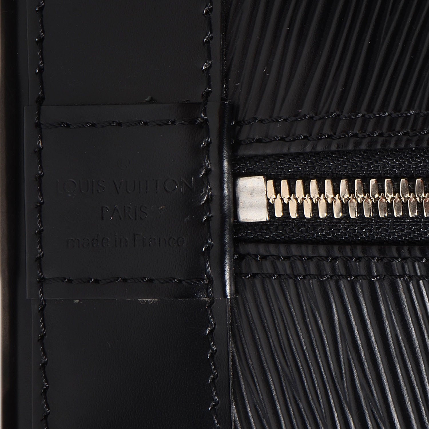 Louis Vuitton Epi Alma PM Black 7 of 7