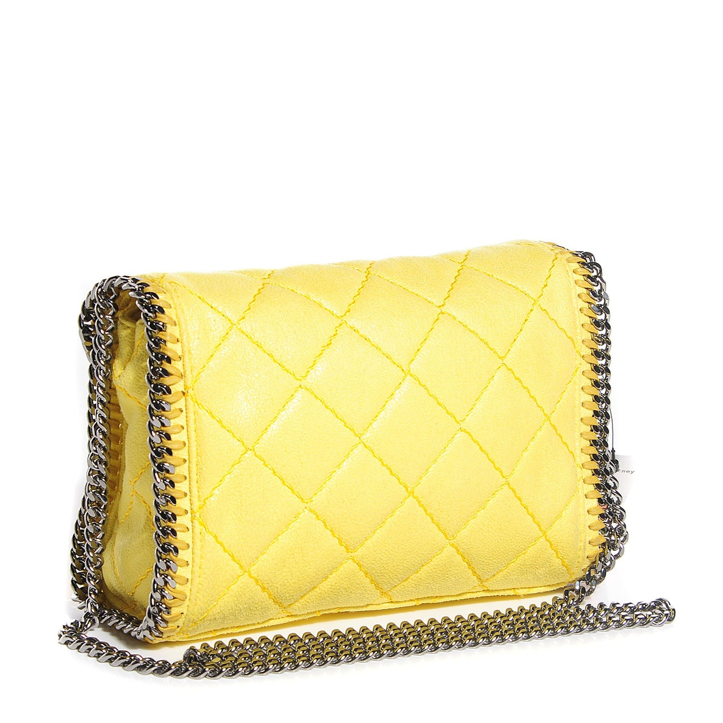 Shaggy Deer Quilted Mini Falabella Canary