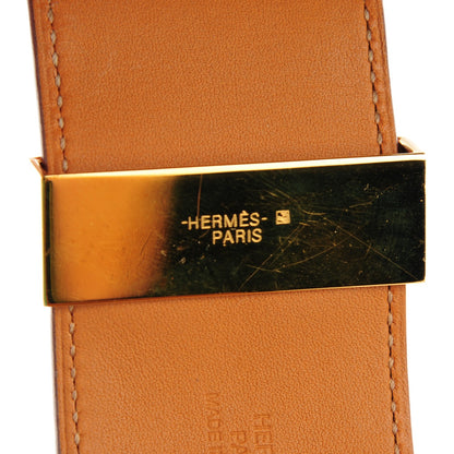Hermes Barenia Collier De Chien CDC Bracelet S Fauve 7 of 9
