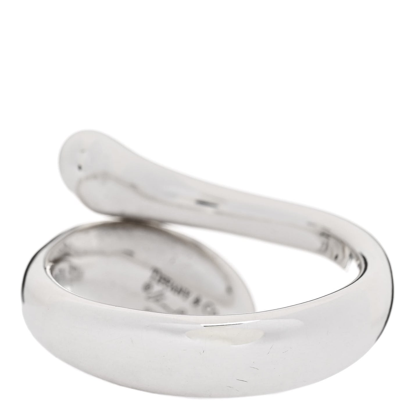 Sterling Silver Elsa Peretti Teardrop Ring 57 8