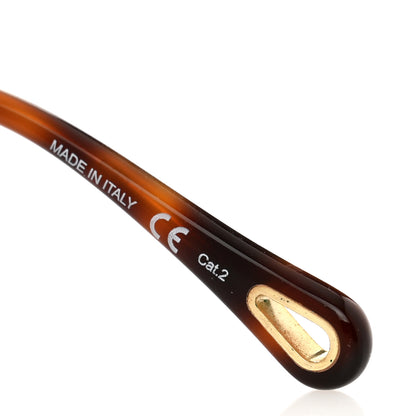 Chloe Poppy Octagonal Sunglasses CH0046S Havana Brown 7 of 7