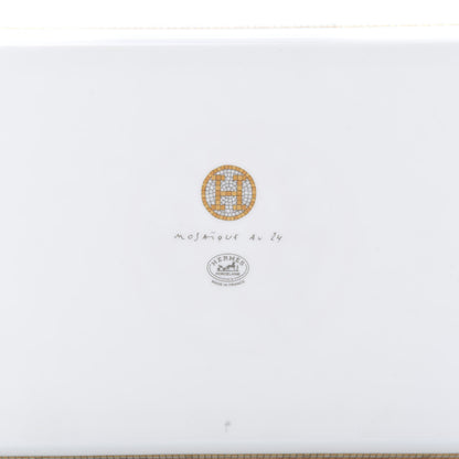 Hermes Porcelain Mosaique au 24 Sushi Plate 4 of 7