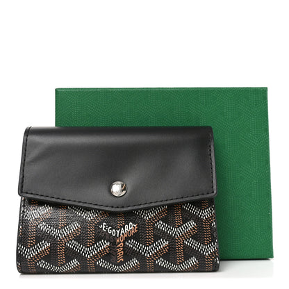 Goyard Goyardine Saint-Gabriel Compact Wallet Black 7 of 7