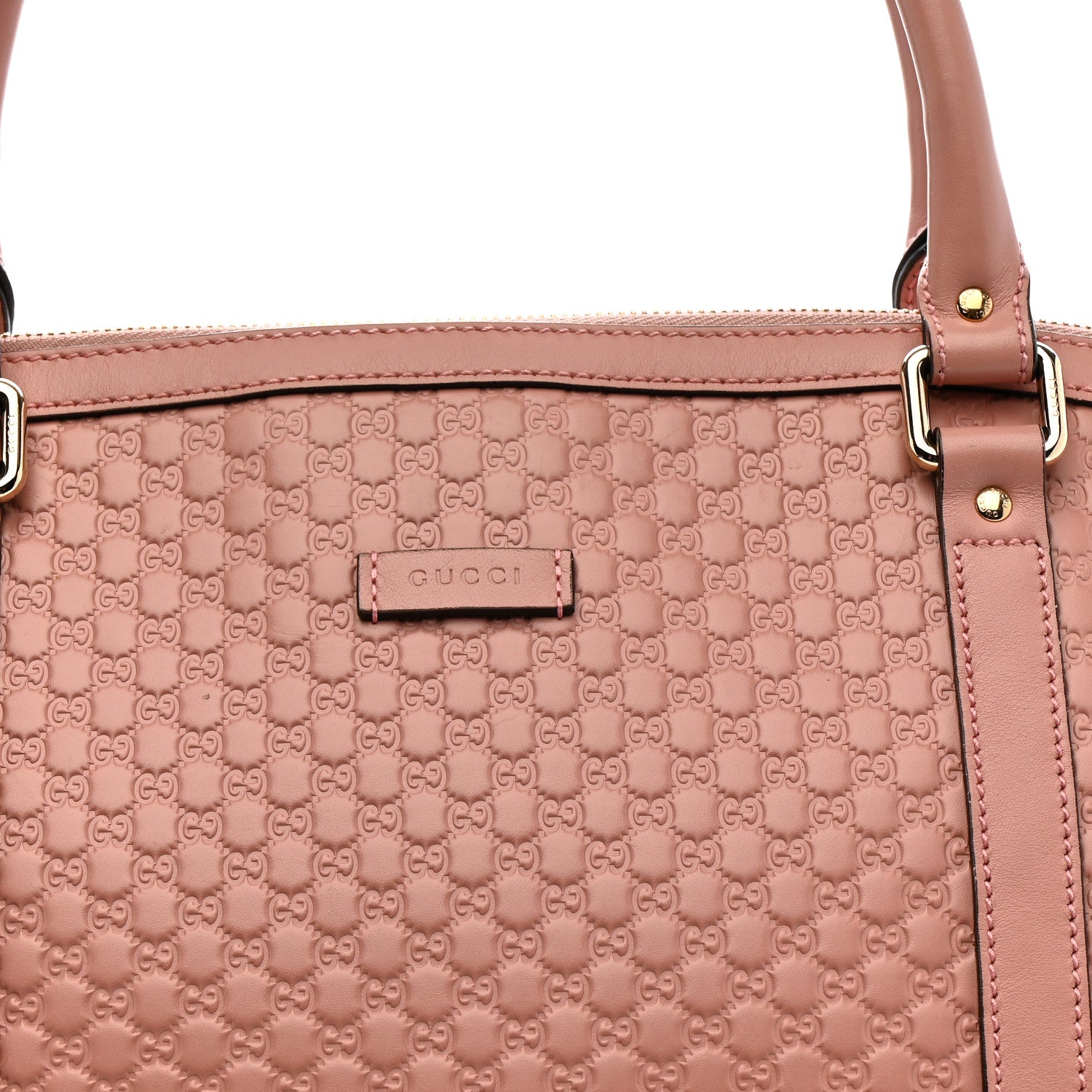 Gucci Soft Microguccissima Large Dome Satchel Soft Pink 8 of 17