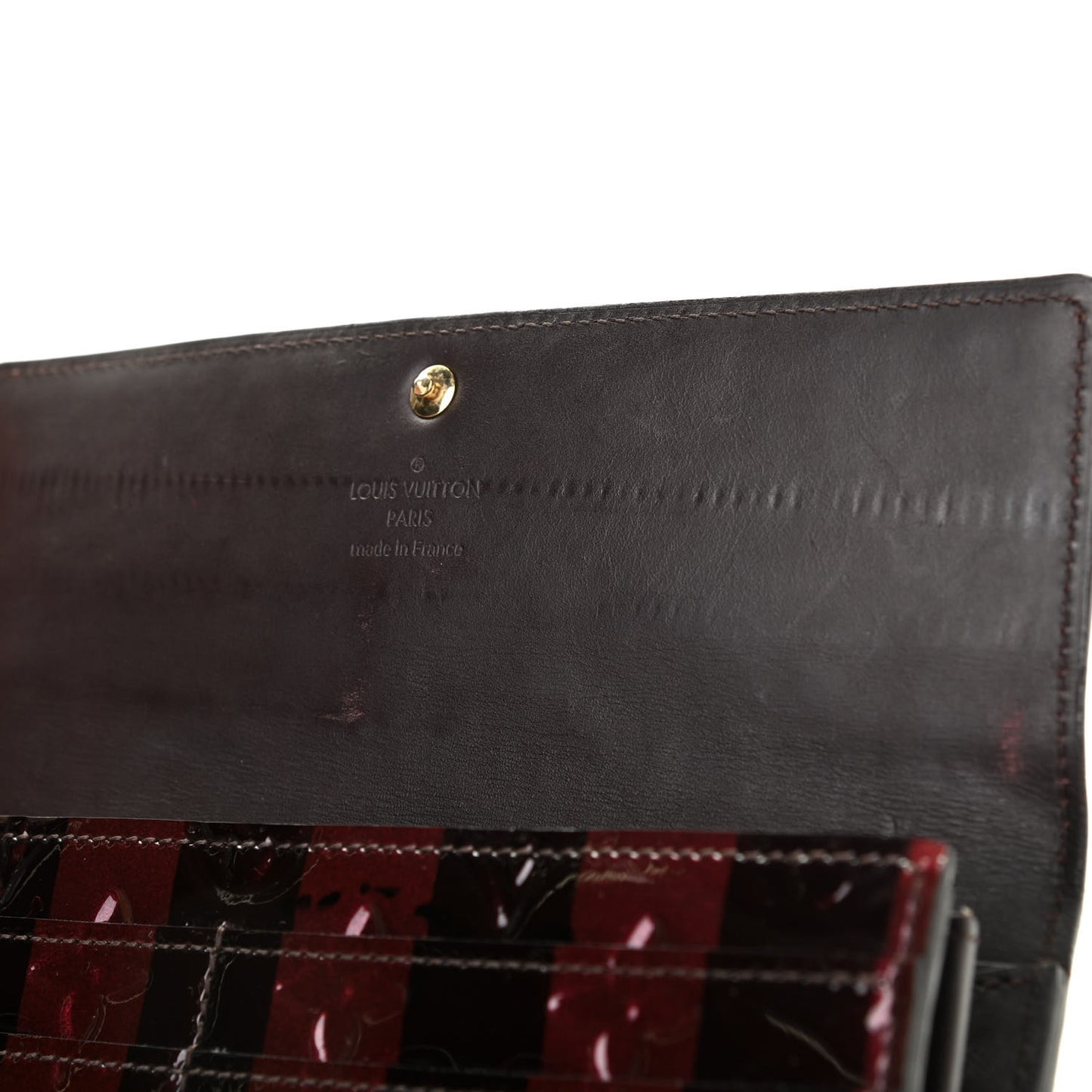 Vernis Rayures Sarah Wallet Amarante