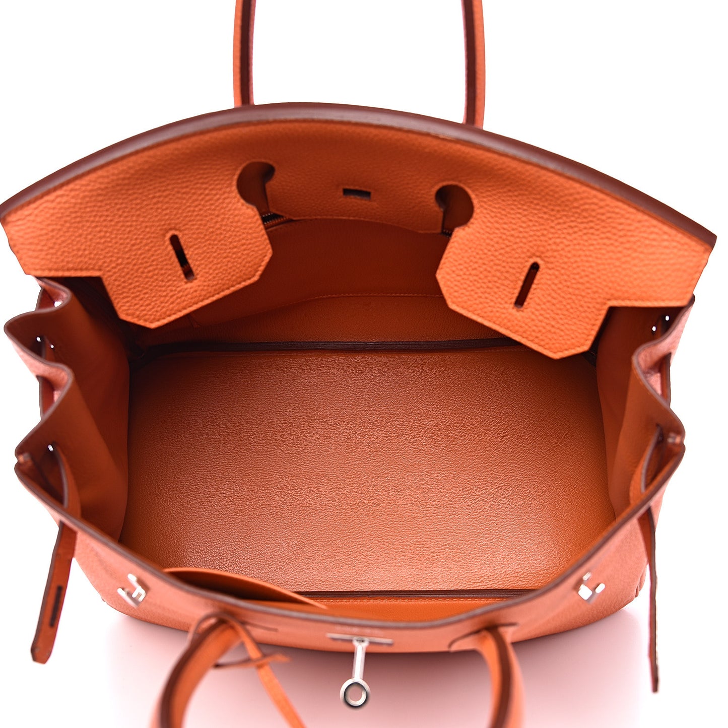 Togo Birkin 35 Orange