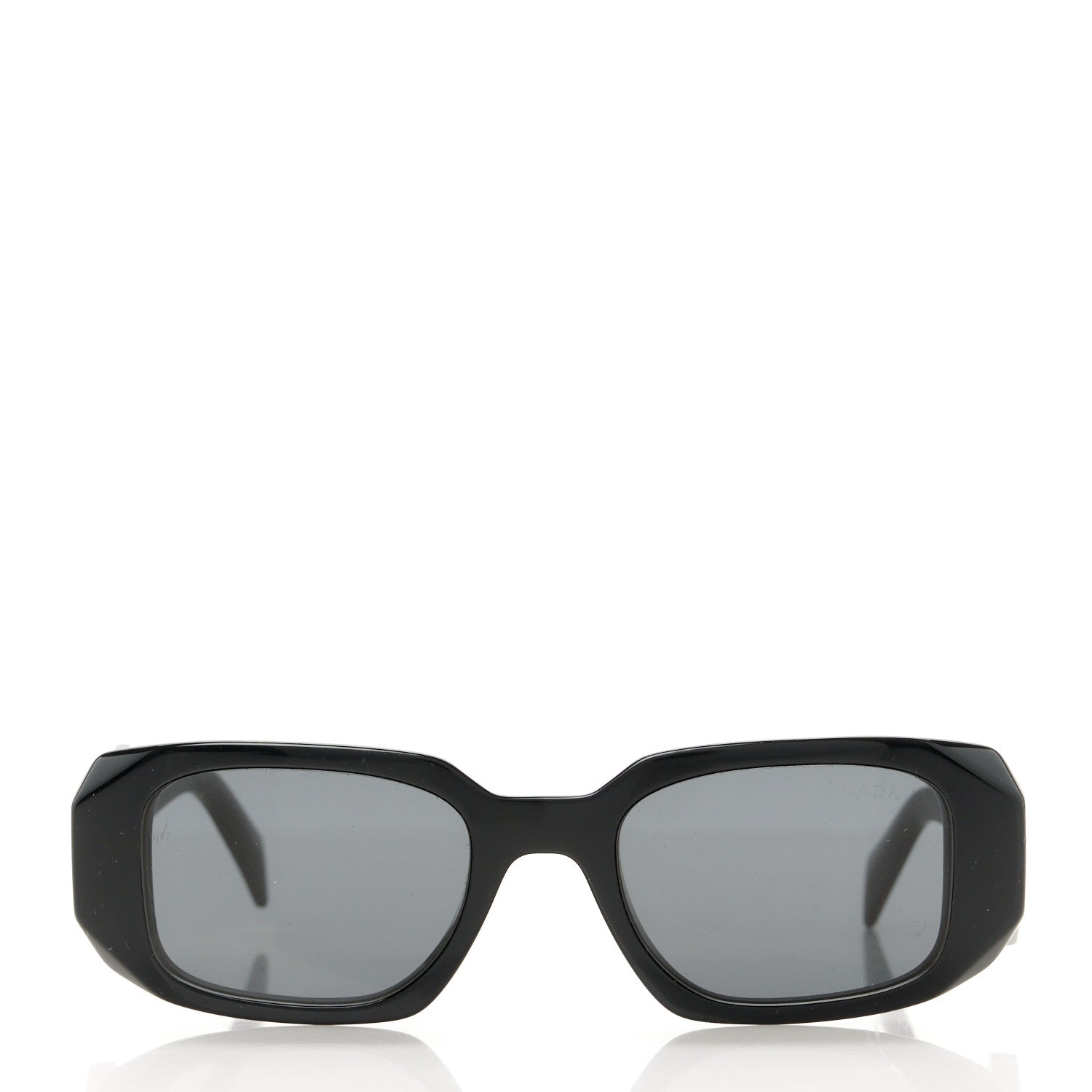 Prada Acetate Symbole Sunglasses SPR 17W Black 2 of 8