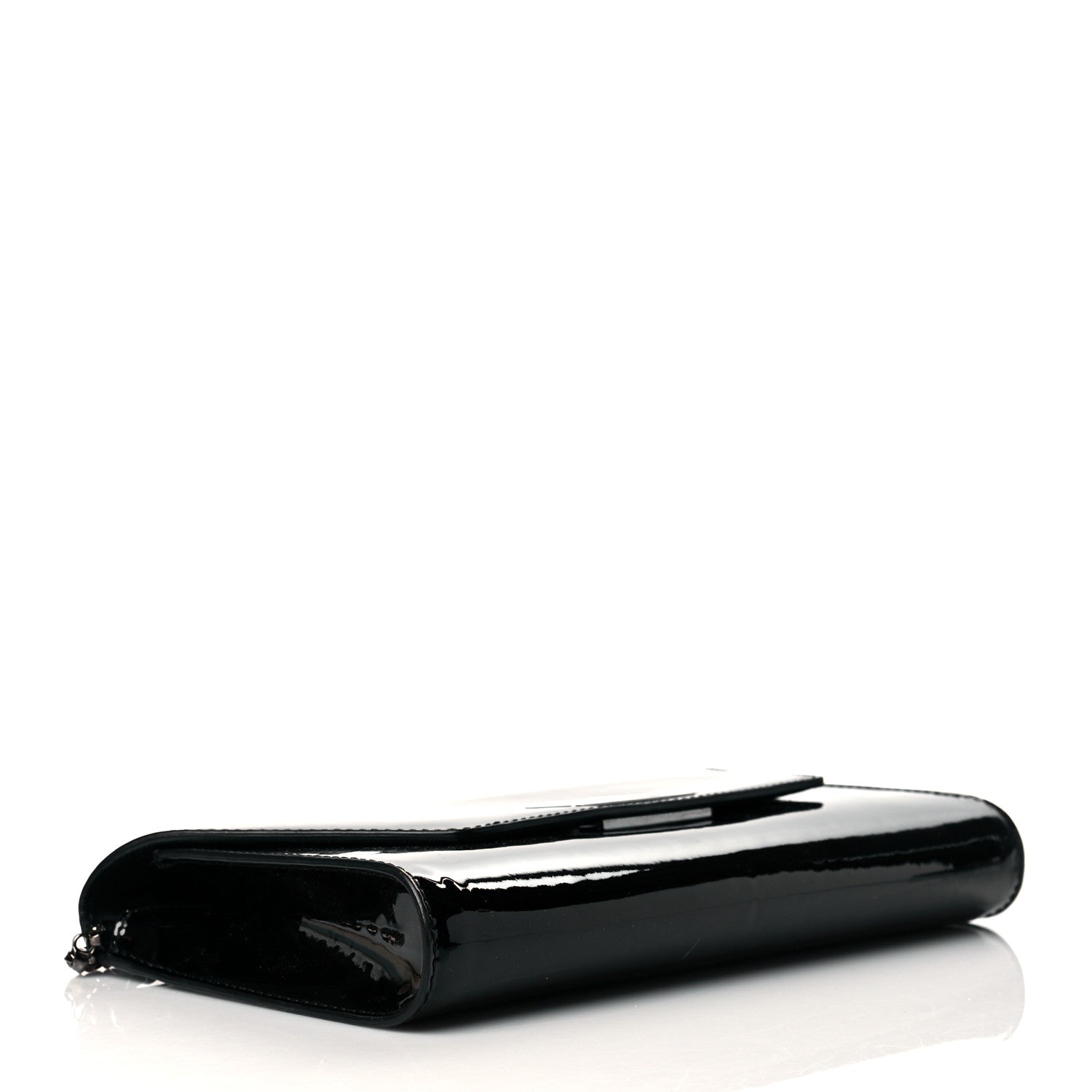 Christian Louboutin Patent Vero Dodat Clutch Black 5 of 11