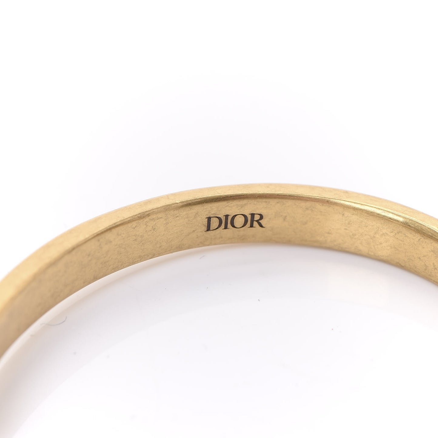 Metal J'Adior Bracelet Cuff Gold