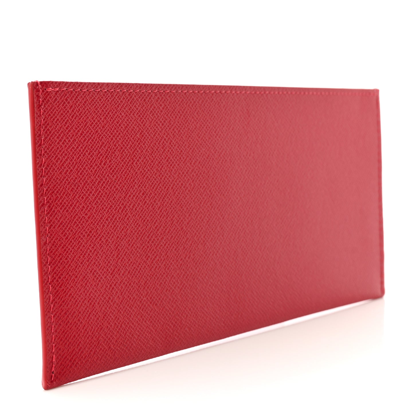 Calfskin Felicie Card Holder Insert Fuchsia