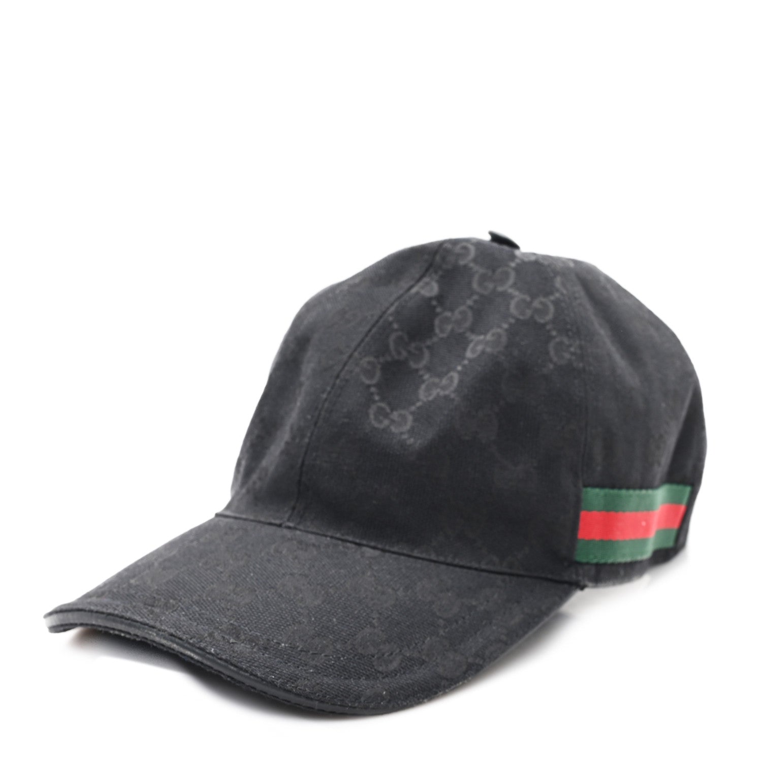 Gucci Monogram Web Baseball Hat L Black 1 of 11