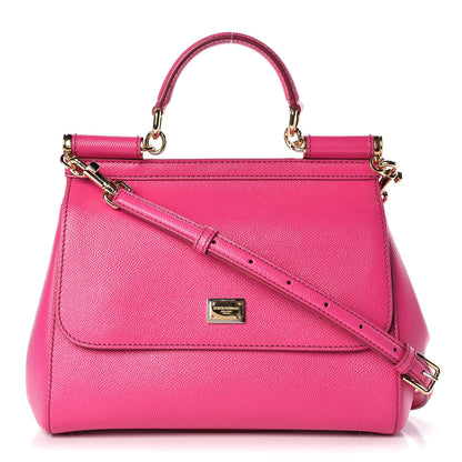 Dolce & Gabbana Dauphine Medium Miss Sicily Satchel Pink 1 of 10