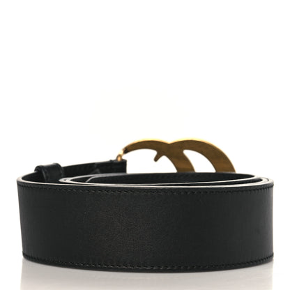 Gucci Calfskin Double G 40mm Belt 90 36 Black 3 of 5