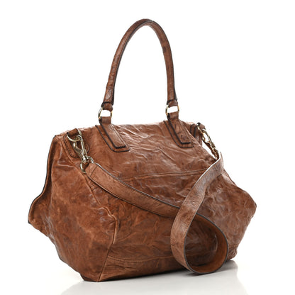 Givenchy Tumbled Sheepskin Large Pandora Brown 3 of 14