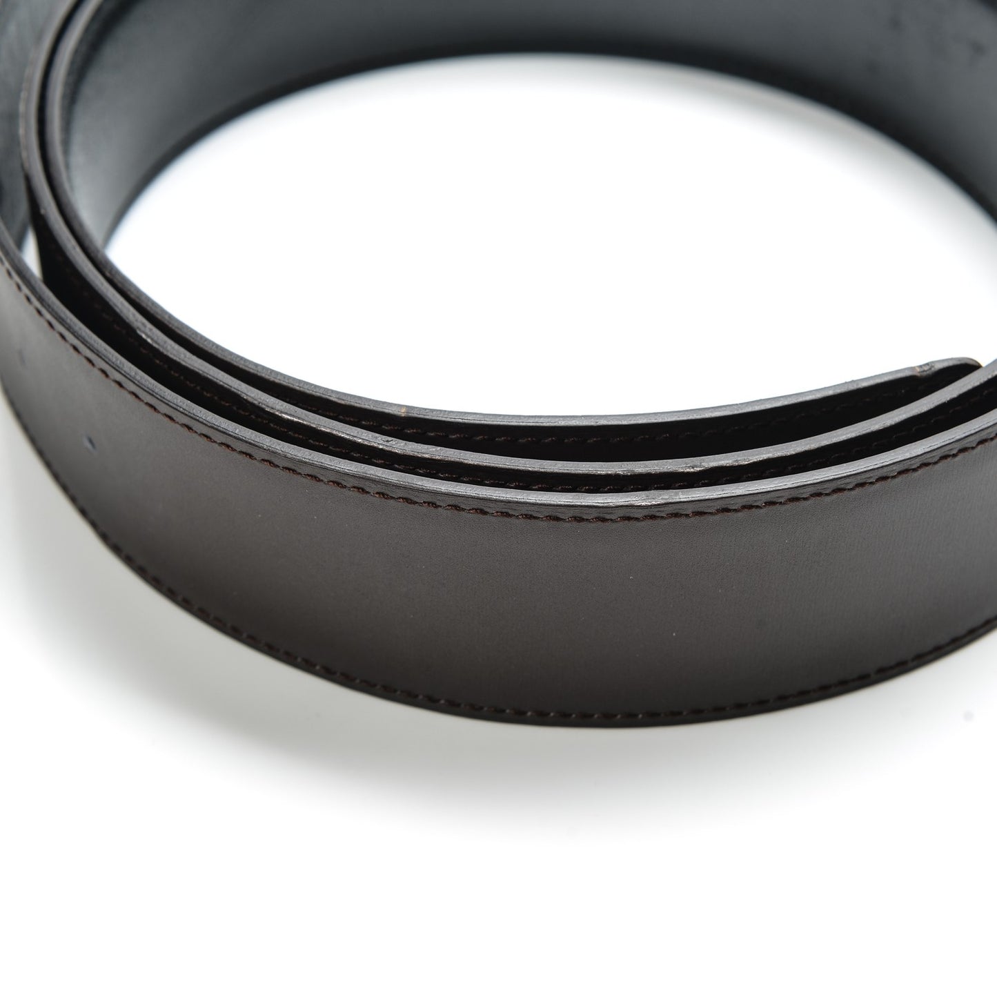 Box Chamonix Reversible 42mm Belt 110 Black Chocolate