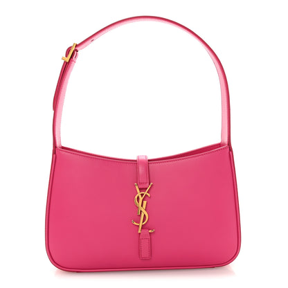 Saint Laurent Smooth Calfskin Le 5 A 7 Hobo Bubblegum 1 of 10
