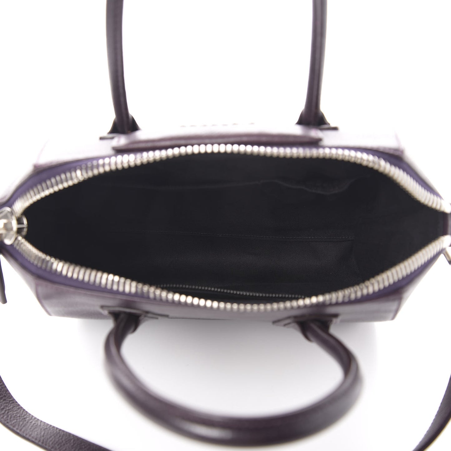 Sugar Goatskin Small Antigona Aubergine