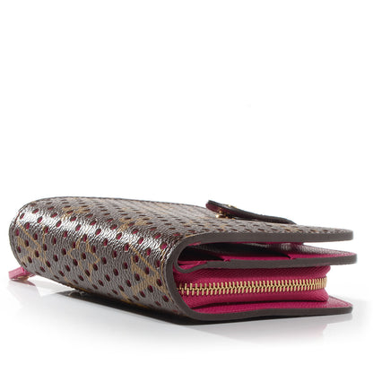 Louis Vuitton Monogram Perforated Compact Zipped Wallet Fuchsia 4 of 7