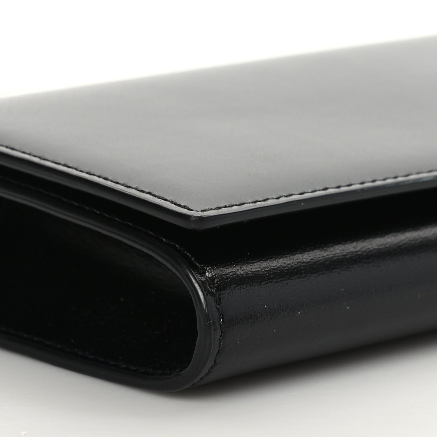 Smooth Calfskin Mini Paris Bag Black