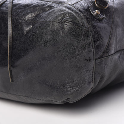 Balenciaga Agneau Classic Hardware Day Hobo Black 10 of 14