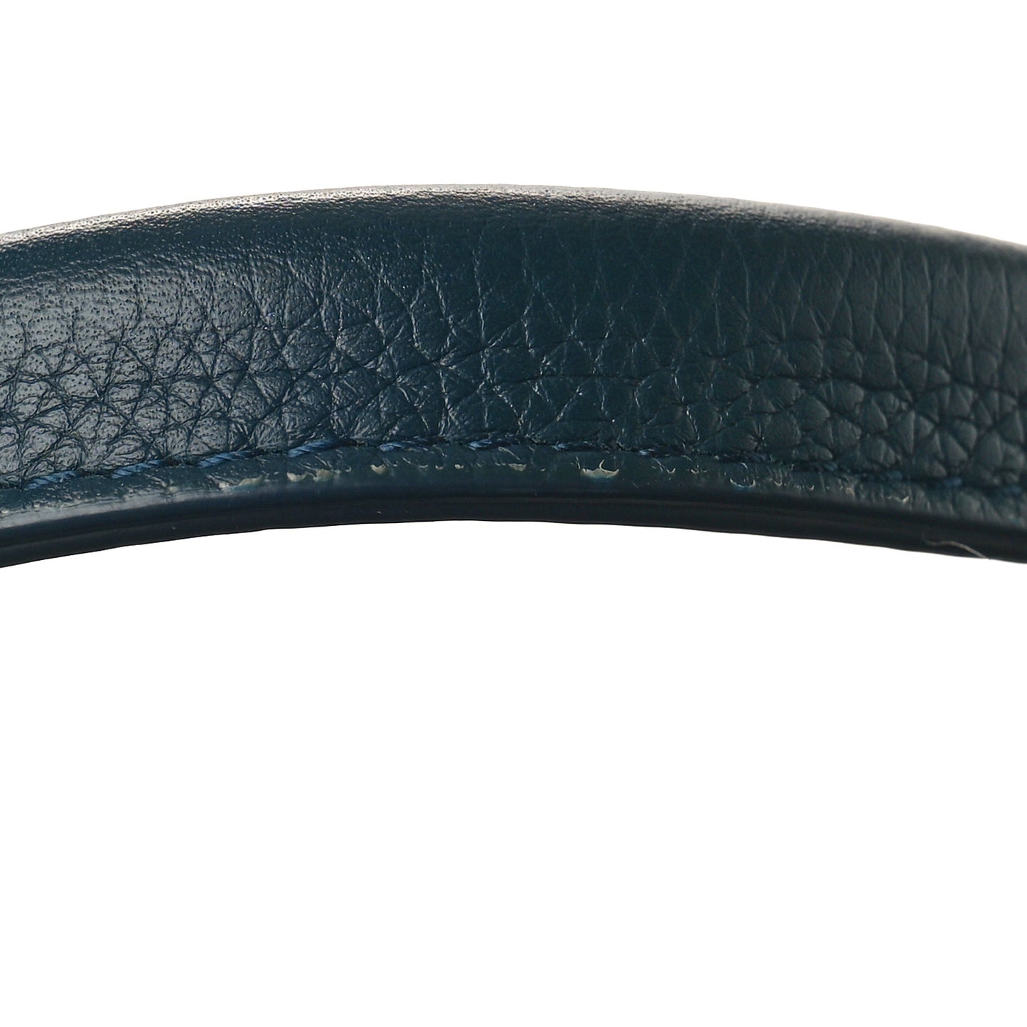 Grained Calfskin Maxi Intrecciato Medium Arco Tote Navy Blue