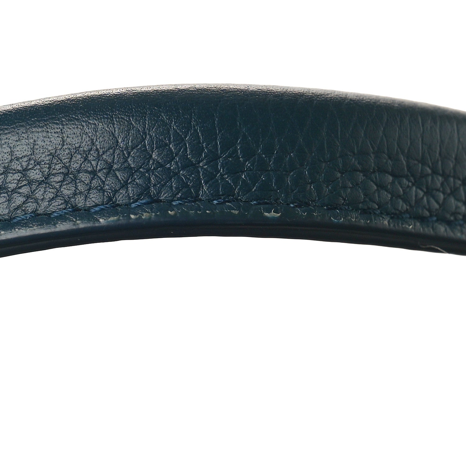 Bottega Veneta Grained Calfskin Maxi Intrecciato Medium Arco Tote Navy Blue 8 of 11