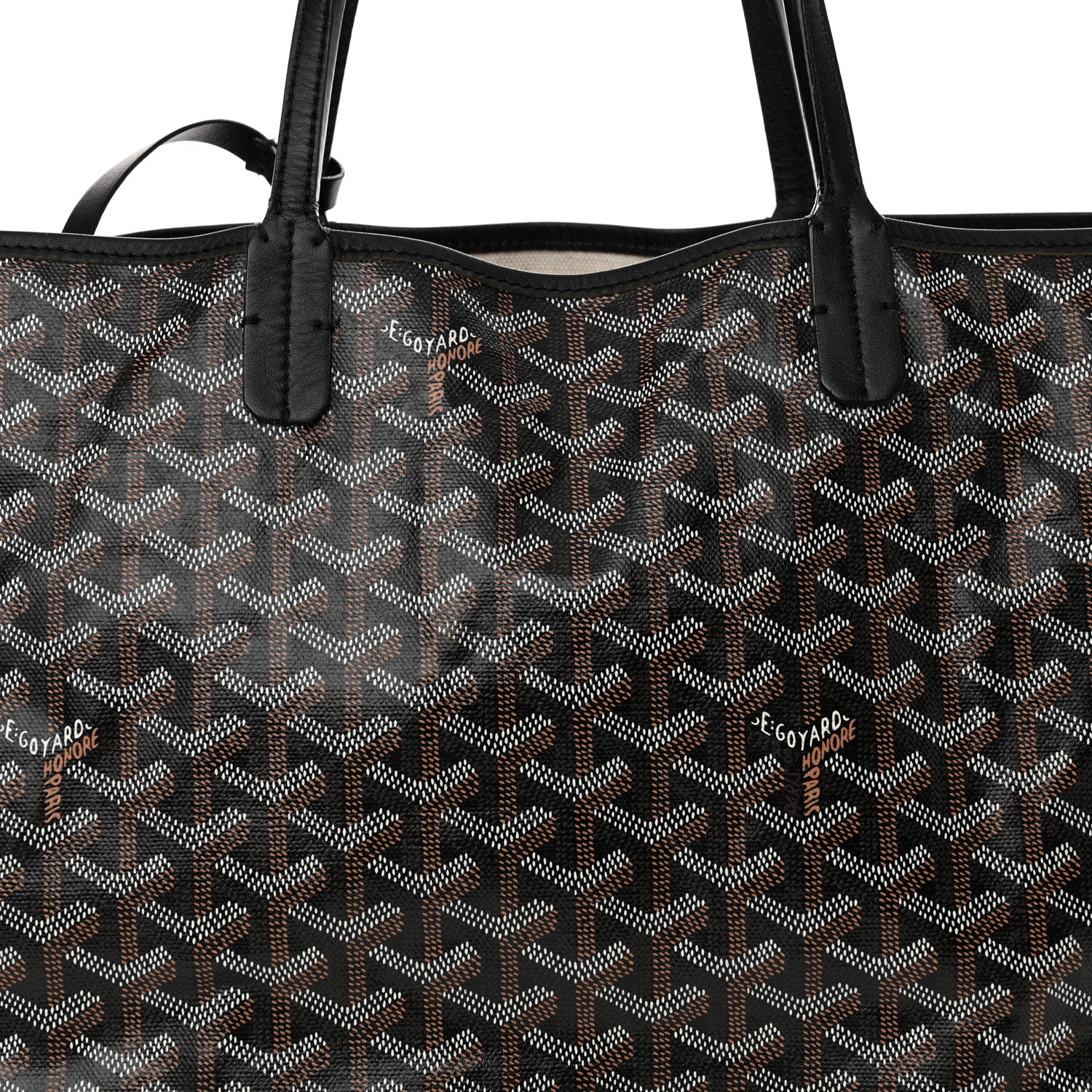 Goyard Goyardine Saint Louis PM Black 9 of 17