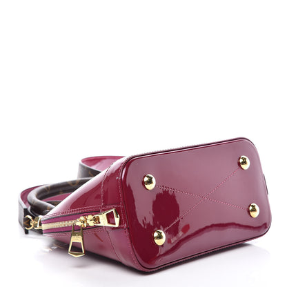 Louis Vuitton Patent Monogram Alma BB Magenta 4 of 7