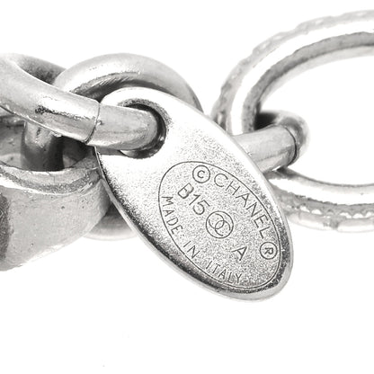 Chanel Crystal CC Bracelet Silver 6 of 6