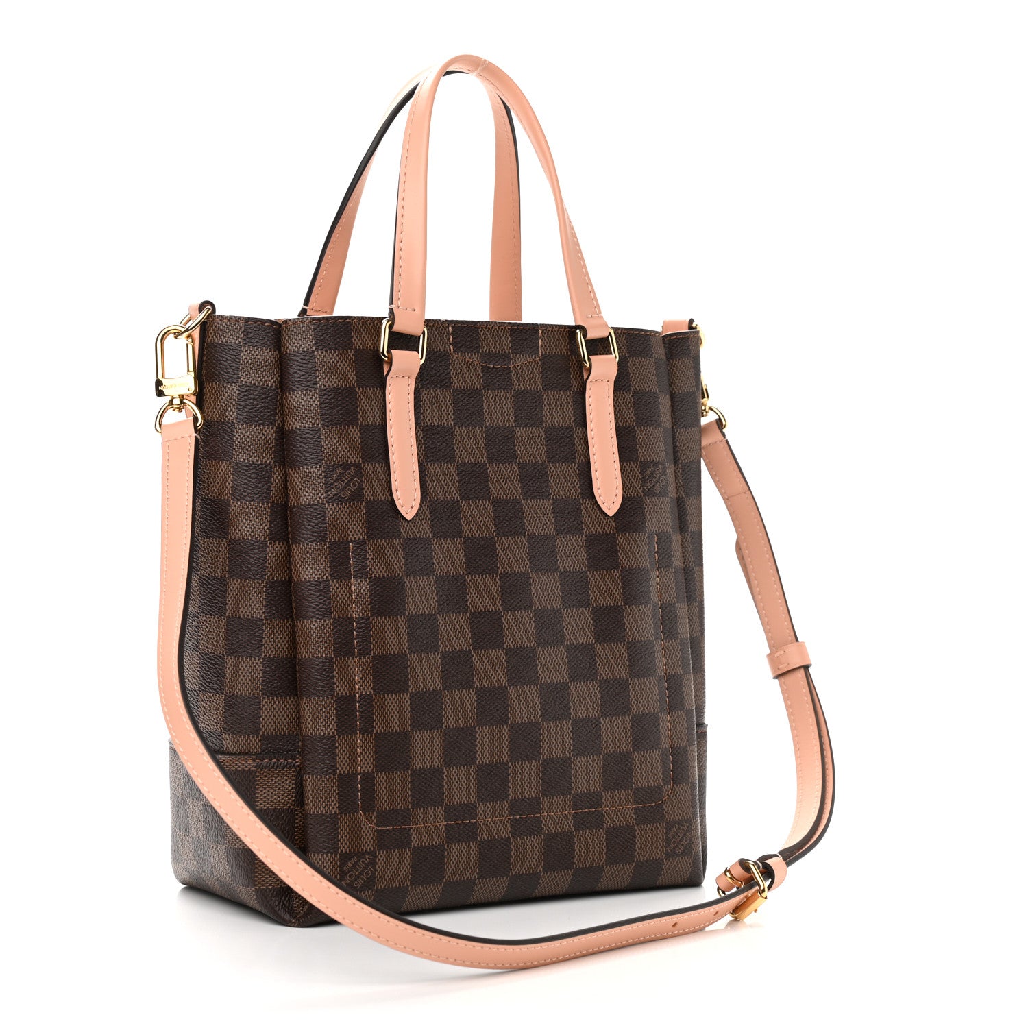 Louis Vuitton Damier Ebene Belmont PM Venus Pink 3 of 10