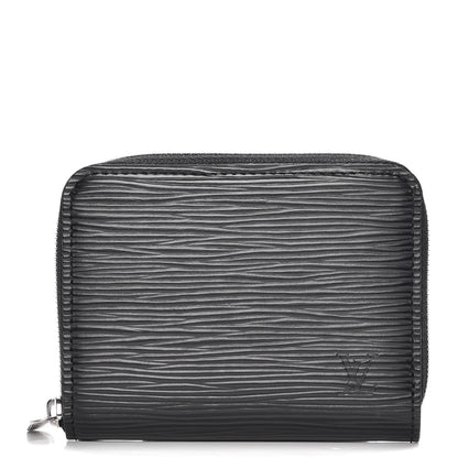 Louis Vuitton Epi Zippy Coin Purse Black 1 of 7