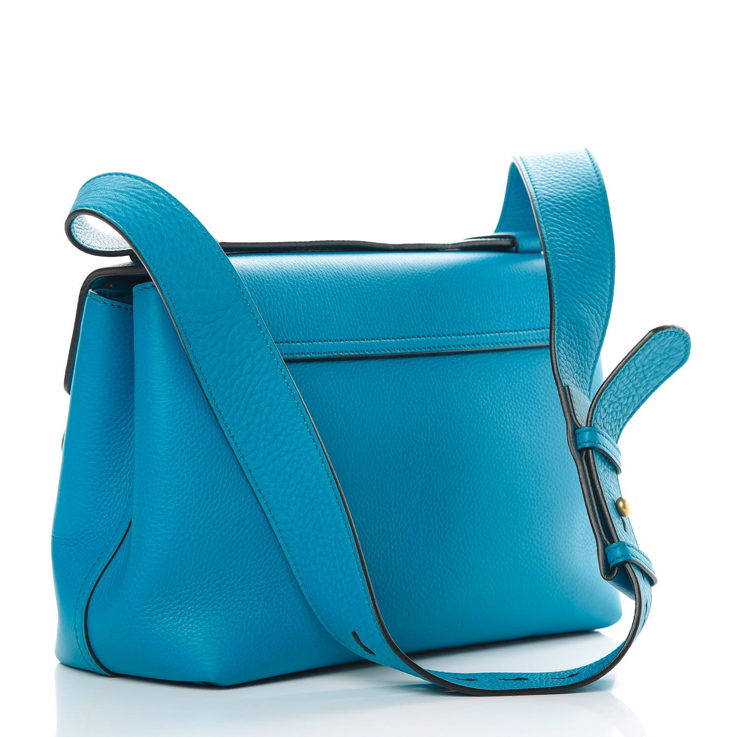 Gucci Calfskin GG Marmont Shoulder Bag Turquoise 3 of 12