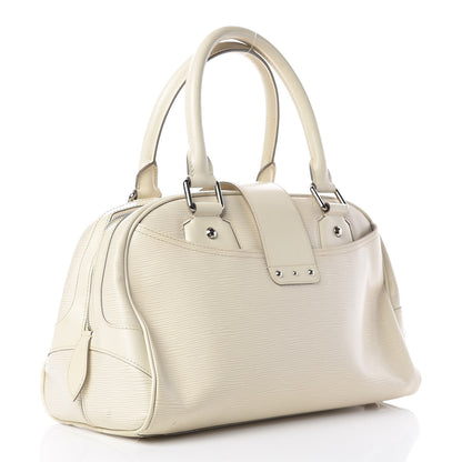 Louis Vuitton Epi Bowling Montaigne GM Ivory 3 of 13