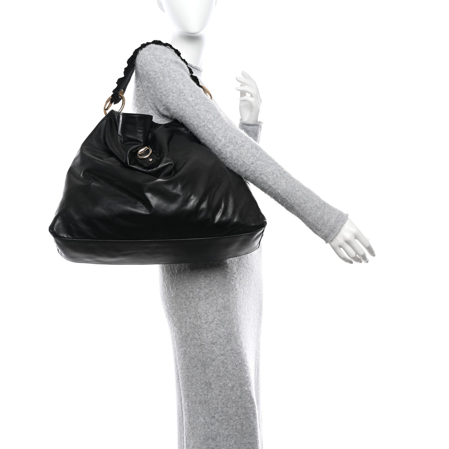 Gucci Calfskin Large Sabrina Black 2 of 10