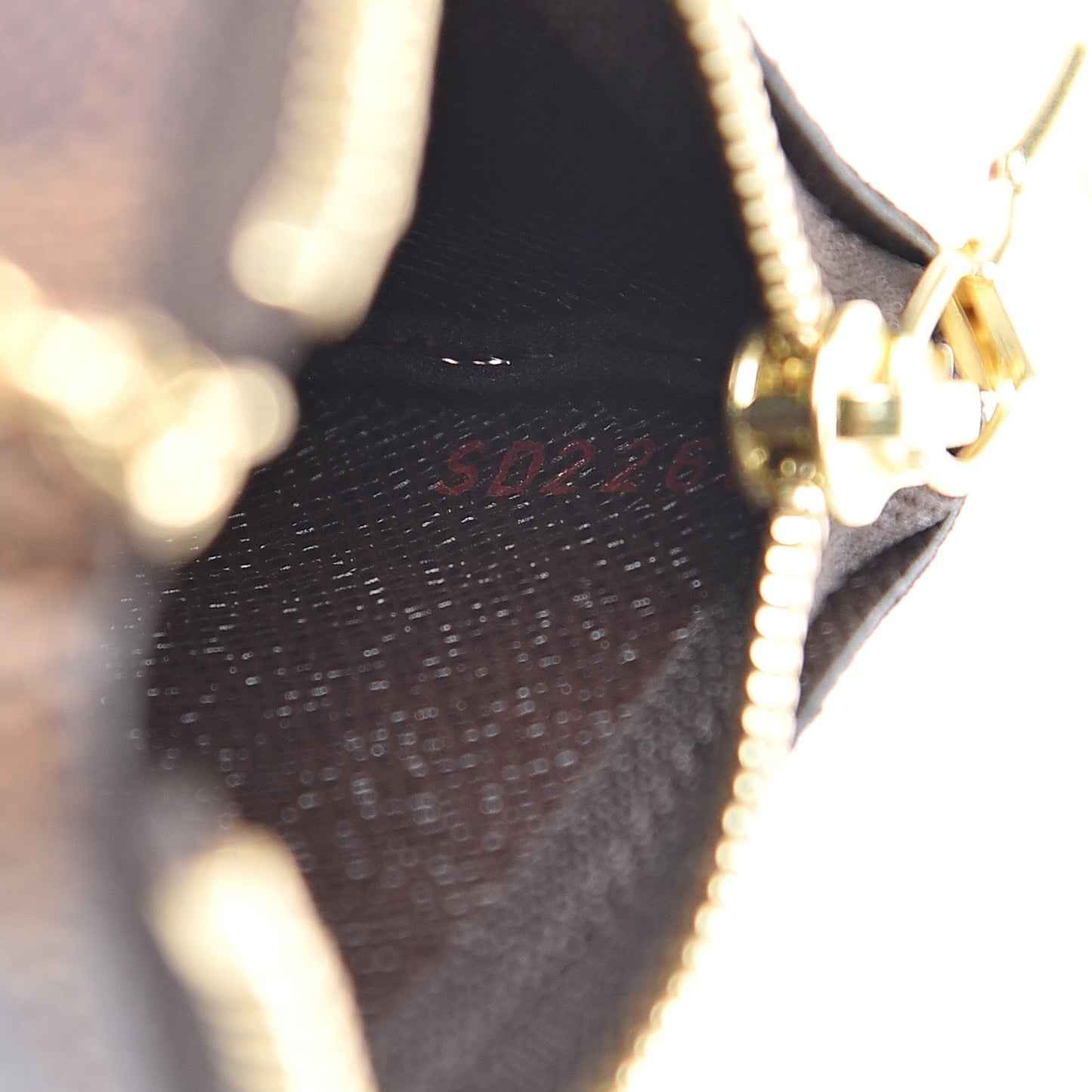 Damier Ebene Key Pouch
