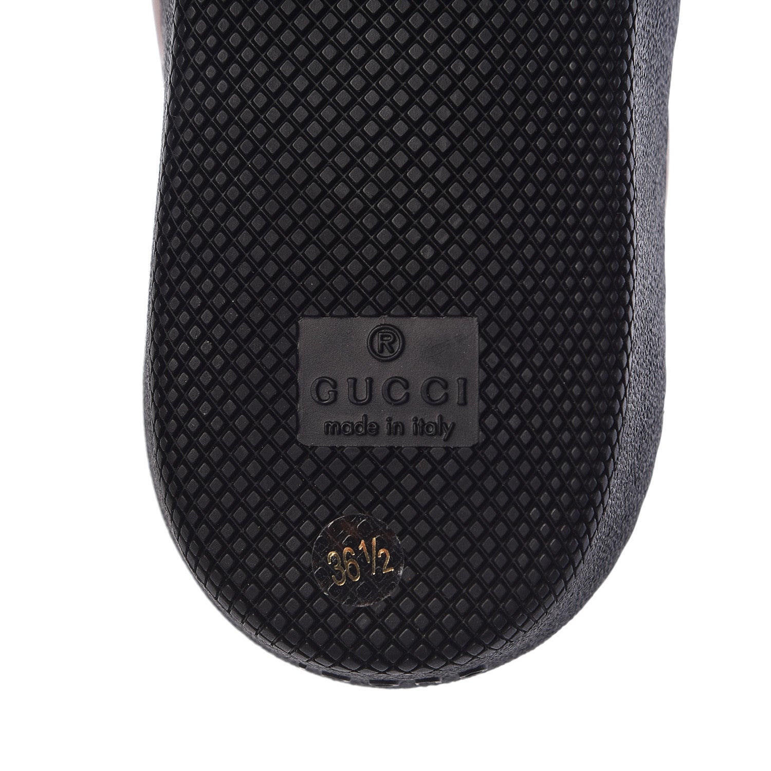 Gucci X DAPPER DAN Calfskin Suede GG Micro Monogram Womens G74 Sneakers 36.5 Black Cuir Burro 7 of 10