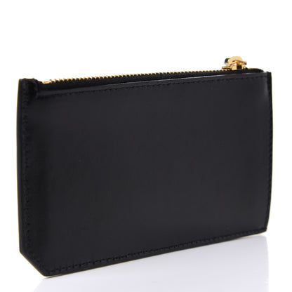 Saint Laurent Calfskin 5 Fragments Zip Pouch Card Holder Black 3 of 9