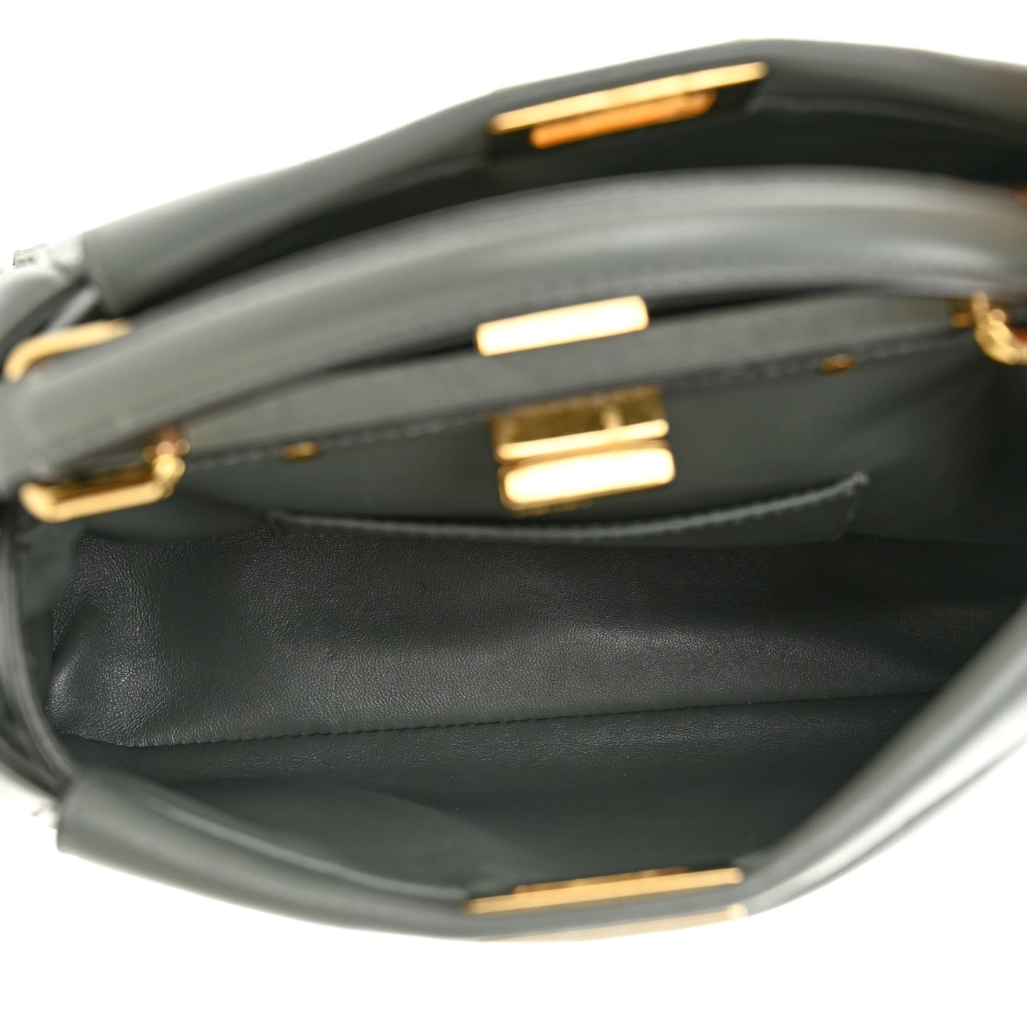 Nappa Mini Peekaboo Iconic Satchel Fumo